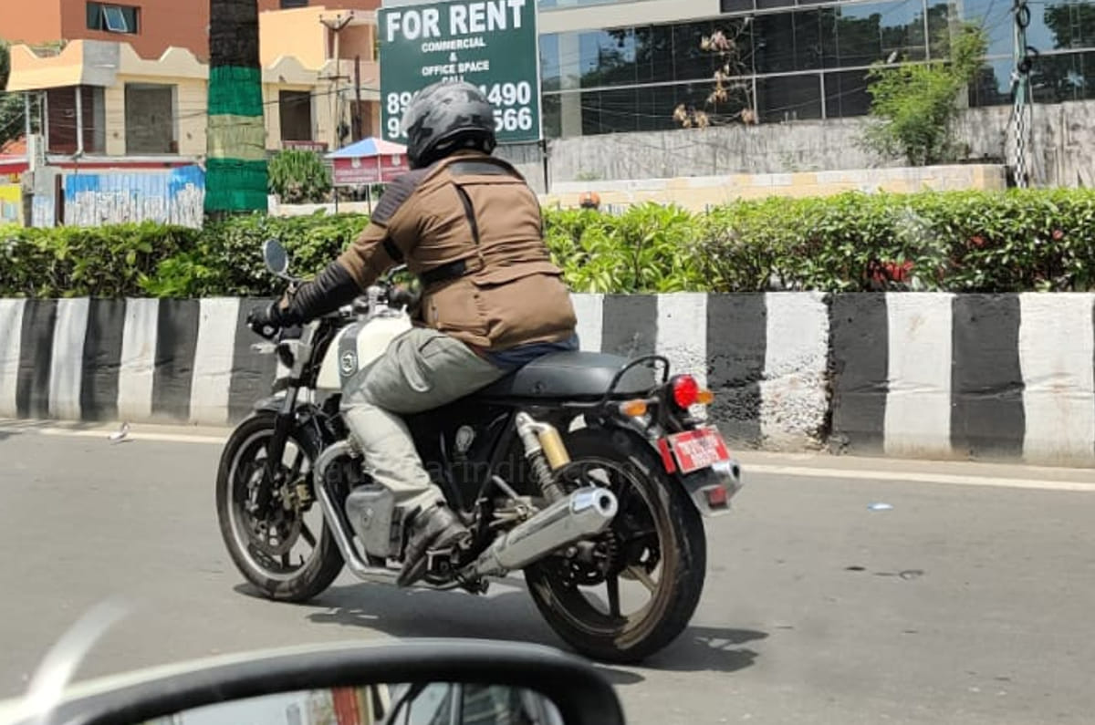 Royal Enfield Continental GT 650 spotted testing with alloy wheels - Vimarsana News
